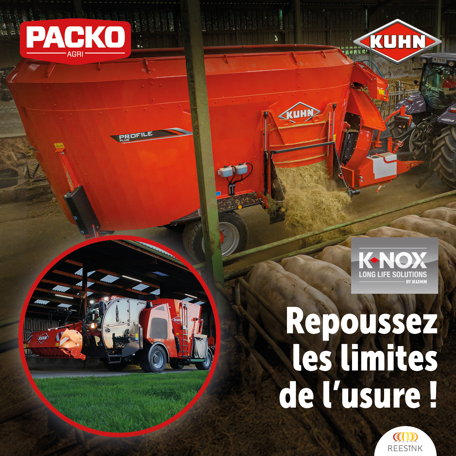 Doublantes de caisse K-NOX